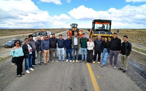Comenzó la obra de la Ruta Nacional 40 “Los Tamariscos – Facundo” con fondos de Chubut