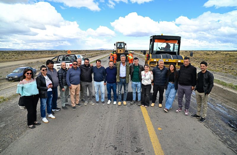 Comenzó la obra de la Ruta Nacional 40 “Los Tamariscos – Facundo” con fondos de Chubut