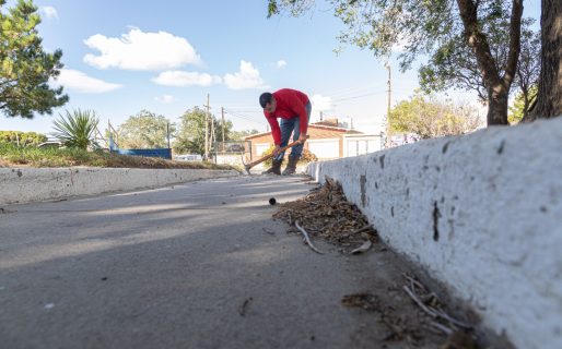 Continúan las tareas de reacondicionamiento en espacios públicos de la ciudad
