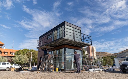 Infraestructura turística: avanza la edificación del Centro de Informes de Vanguardia