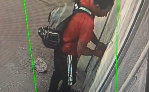 Dañó un supermercado, quedó registrado por las cámaras y cayó tras intentar escapar