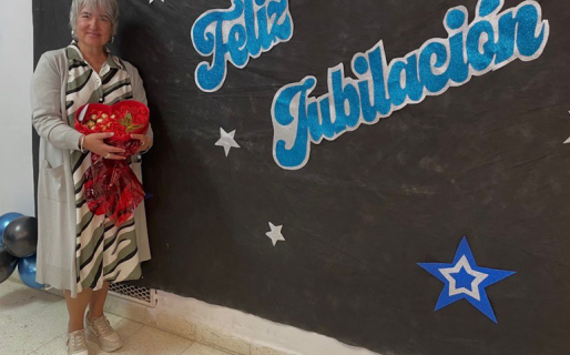 Se jubiló Andrea Miras, docente con 33 años de trayectoria en Comodoro