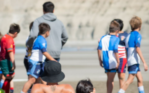 El Encuentro Playero Infantil reúne a las categorías formativas en la Bajada 12