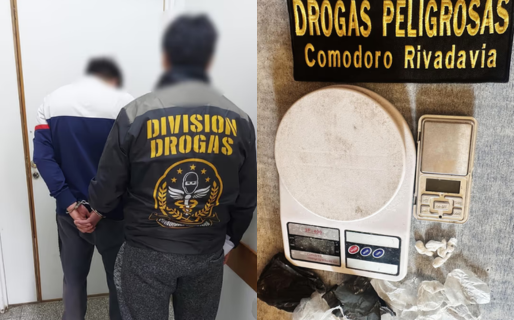 Tres detenidos por venta de drogas en Comodoro: hubo allanamientos en Palazzo, Km 8 y barrio San Martín