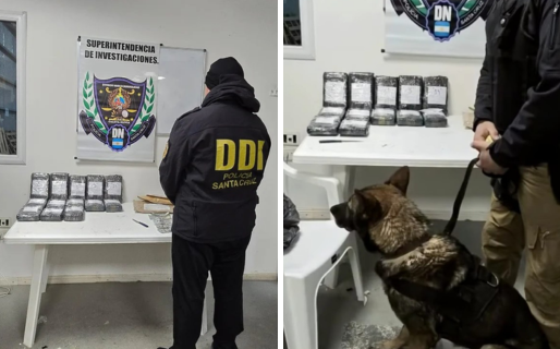 Cinco años de prisión: condenaron a un camionero de Comodoro que fue detenido con 14 kilos de cocaína