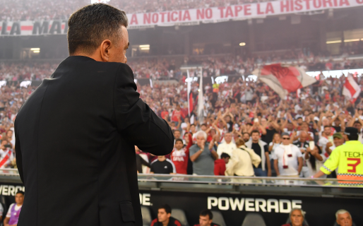 Gallardo se despidió de River con un 3 a 1