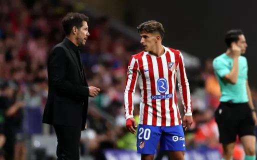 Giuliano Simeone reveló por qué no usa el apellido en la camiseta y cómo es la relación con el Cholo