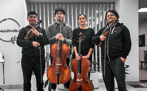 El Giusto Cuarteto de Cuerdas brindará su espectáculo este jueves