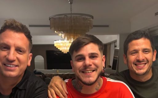 El llamativo encuentro del hermano Mauro Icardi con Wanda Nara, Maxi López y Martín Migueles: “Conociendo a mi familia”