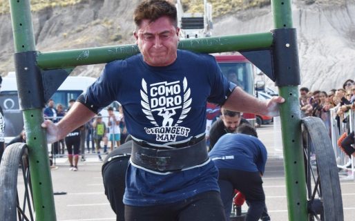 José Poblete aceptó el reto de competir contra los hombres más fuertes del mundo