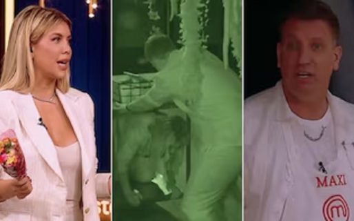 La pesada broma de Wanda Nara a Maxi López mientras enfrentaba el “mercado a oscuras” de MasterChef Celebrity