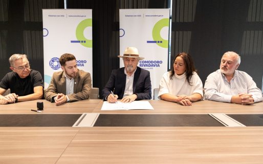 Othar firmó el convenio para generar distribución comunitaria de energía renovable en la ciudad