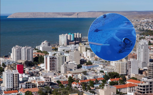 Una joven comodorense ofreció su servicio de limpieza de piletas y desató admiración en redes