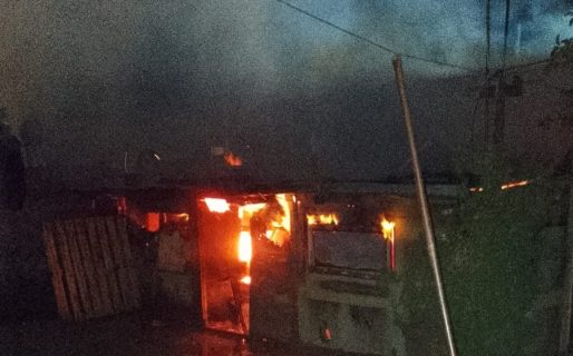 Incendio en B° Quirno Costa: un hombre admitió haber iniciado el fuego