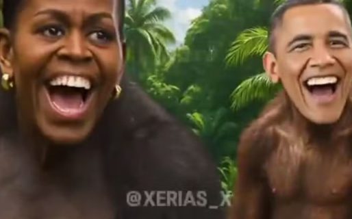 Tras la lluvia de críticas, Donald Trump eliminó el video racista contra Barack y Michelle Obama que había subido a su red social