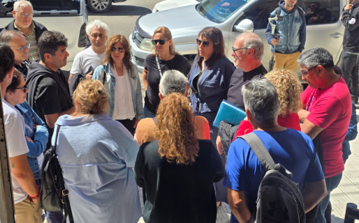 Reclamo en Los Tilos: «Pedimos que vengan a realizan un estudio en el Barrio»