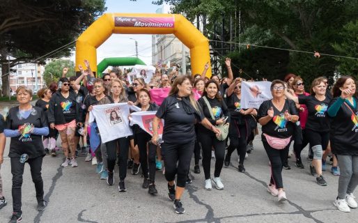 Emotiva participación en la vigésimo segunda edición de la Carrera de la Mujer