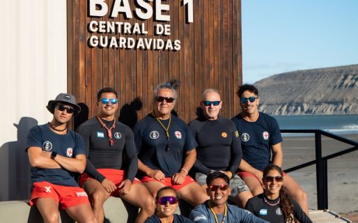 Rada Tilly despidió la temporada de guardavidas tras tres meses de servicio en la playa