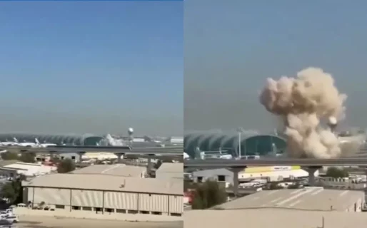 Guerra en Medio Oriente: Irán bombardeó el aeropuerto de Dubai