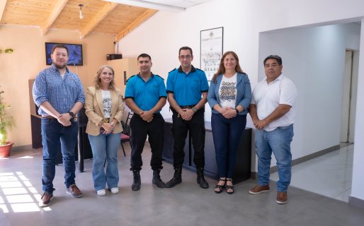El Ejecutivo de Rada Tilly y las fuerzas de seguridad continúan fortaleciendo la seguridad en la ciudad