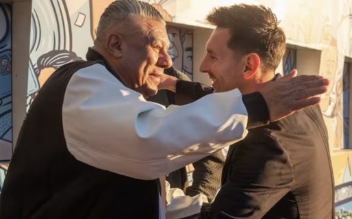 <strong>Messi se mostró con “Chiqui” Tapia en medio del escándalo en la AFA</strong>