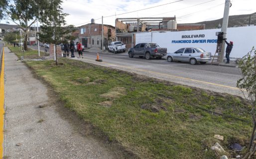 El municipio avanza con la obra del boulevard en honor al veterano Francisco Javier Ríos