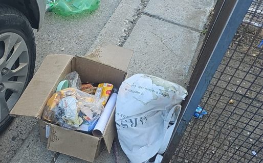 Vecinos arrojan residuos frente a la Escuela 198 y generan preocupación en la institución