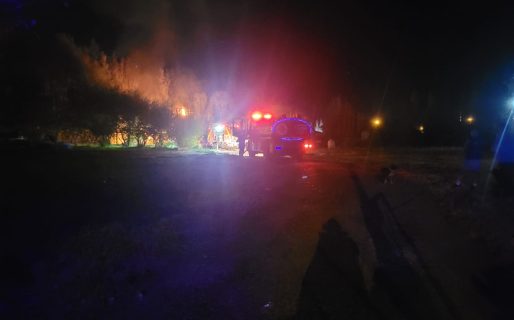 Un incendio consumió totalmente una vivienda en el barrio Kilómetro 17