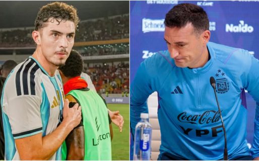 Scaloni se quebró al hablar de la lesión de Joaquín Panichelli y terminó la conferencia de forma abrupta