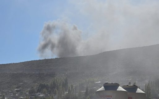 Incendio de grandes dimensiones en la planta transformadora de Radio Estación