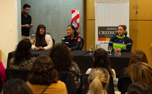 Urbana participó de un encuentro por el Día de la Mujer en Banco Credicoop