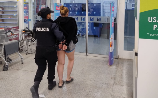 Hurto frustrado: intentó sustraer más de 90 mil pesos en alimentos y útiles escolares