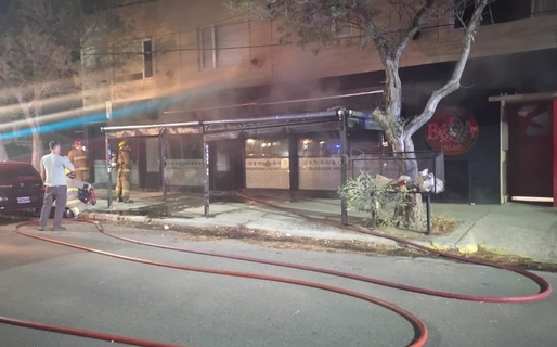 Un desperfecto eléctrico desató un incendio en un local comercial de Rada Tilly