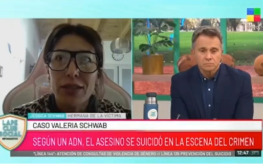 La hermana de Valeria Schwab dijo que se encontró «un bóxer de un material genético que no es de Chacano»
