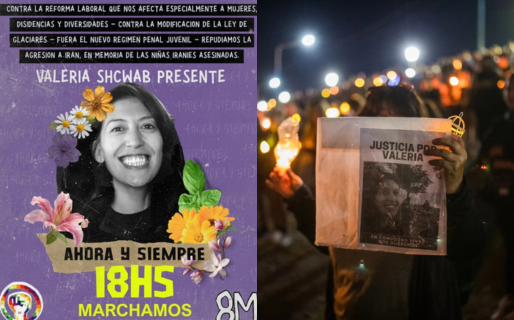 Convocan a marchar este domingo con un festival, feria y en memoria de Valeria Schwab