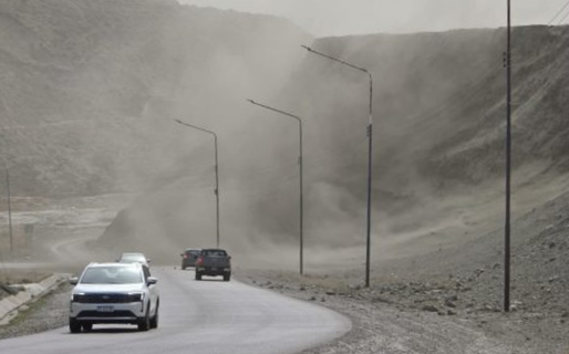 Comodoro bajo alerta amarilla por vientos