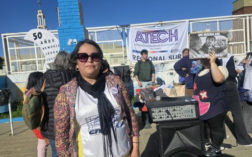 La Regional Sur de ATECh visibilizó el reclamo en las calles: “Hay una necesidad real de recomponer el salario docente”