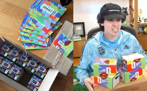 Un streamer compró 14 mil figuritas del Mundial y fue el primer argentino al que le salió la de Lionel Messi