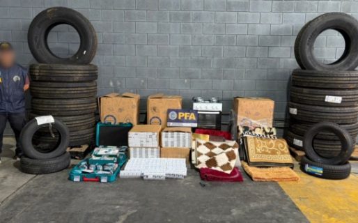 Incautaron productos ilegales en ocho provincias, incluida Chubut