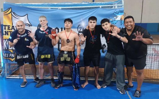 Kickboxing: Triunfos comodorenses en el Ragnarok Patagonia de Trelew