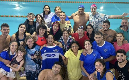 La Escuela Municipal de Comodoro salió tercera en el inicio del Provincial Máster de natación