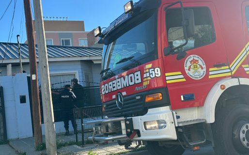 Un principio de incendio en una vivienda movilizó a los bomberos en el barrio General Mosconi