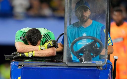 Boca confirmó que Agustín Marchesín se rompió el ligamento cruzado anterior de la rodilla derecha