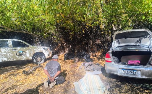 Estaba apunto de llevarse 120 kilos de cobre, pero lo descubrieron