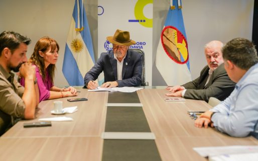 Othar firmó un convenio con la universidad local para fortalecer el abordaje de problemáticas geológicas