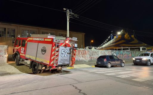 Un exempleado del circo intentó prender fuego la carpa