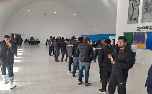 Con fuerte acompañamiento de afiliados, la Lista Celeste y Blanca renovó su respaldo en el SOEM