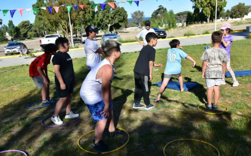Girajuegos inicia sus actividades con una jornada en la vecinal del barrio Don Bosco