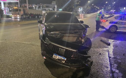 Choque en Irigoyen y Roca: Uno de los conductores no tenía carnet de conducir
