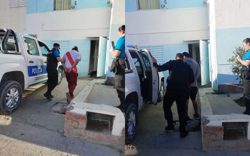 Los detuvieron tras saltar un portón de dos metros e ingresar a una casa en el Abel Amaya